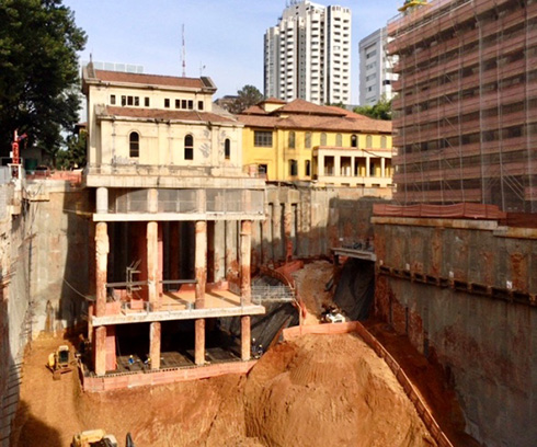 Parte das obras concluídas no Complexo Cidade Matarazzo