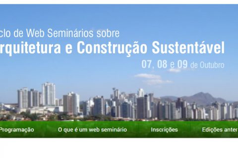 3º Ciclo de Web Seminários sobre Arquitetura e Construção Sustentável
