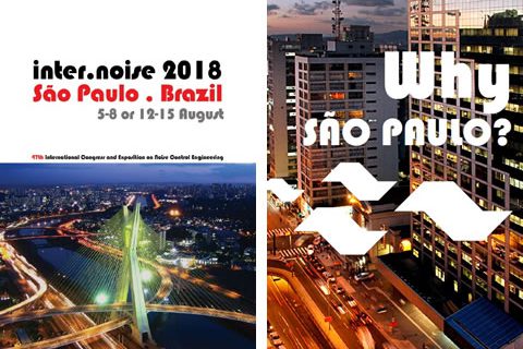 Cidade de São Paulo será candidata a sediar Internoise em 2018