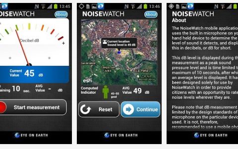 Países europeus contam com o Noise Watch, aplicativo para medir ruído a partir de celulares