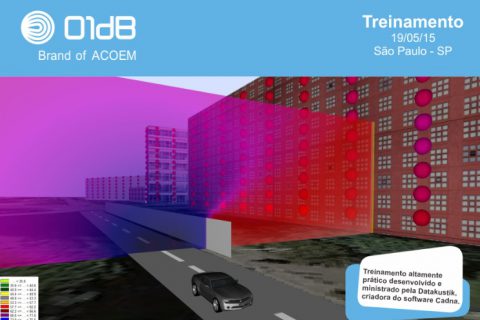 Treinamento altamente prático desenvolvido e ministrado pela Datakustik, criadora do software Cadna