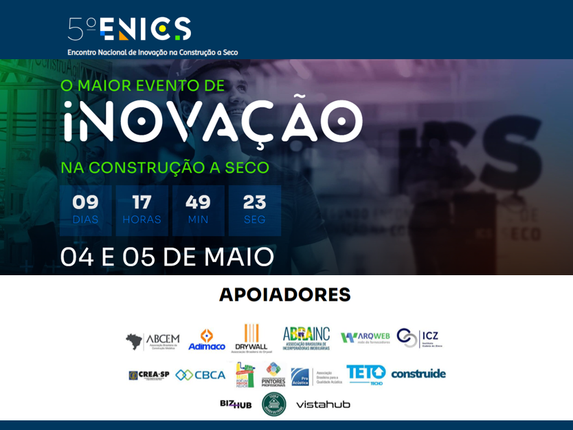 ENICS Encontro Nacional de Inovação na Construção a Seco