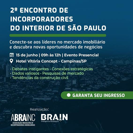 2º Encontro de Incorporadores do Interior de São Paulo