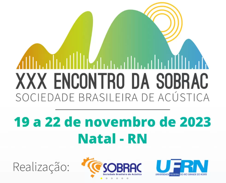 XXX Encontro da Sociedade Brasileira de Acústica 2023