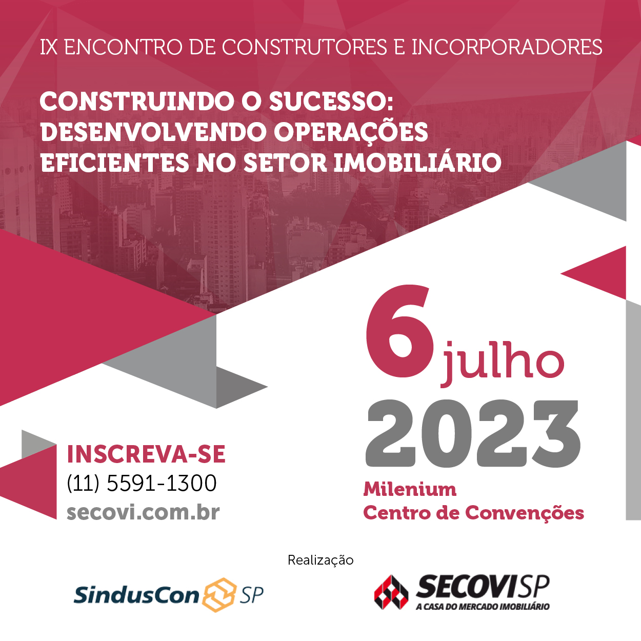 IX Encontro de Construtores e Incorporadores Secovi-SP