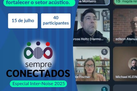 Conectado ao Inter-Noise 2025: O Brasil no Centro da Engenharia Acústica Global
