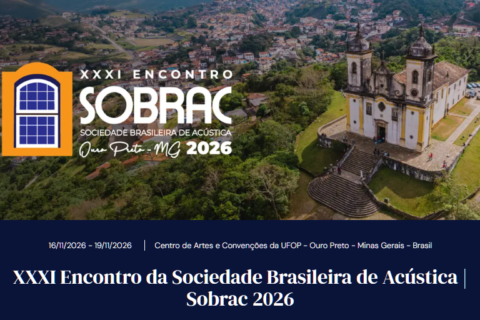 XXXI Encontro da Sociedade Brasileira de Acústica Sobrac 2026