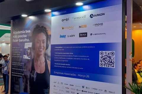 Ilha ProAcústica transforma a experiência sonora na Feicon 2026