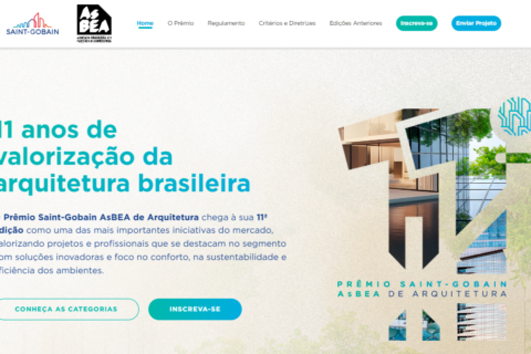 11ª Edição do Prêmio Saint-Gobain AsBEA de Arquitetura. Inscrições abertas!