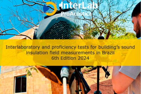 Interlaboratory and proficiency tests for building’s sound insulation field measurements in Brazil – 6th Edition 2024